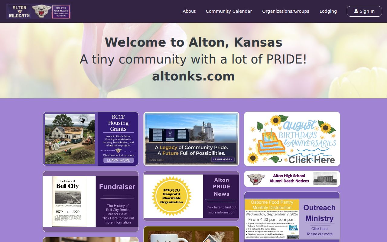 Alton city community source with no municipal court docket portal